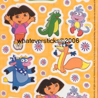 AGC Sniff Sticker Sheet:  Dora (Floral)