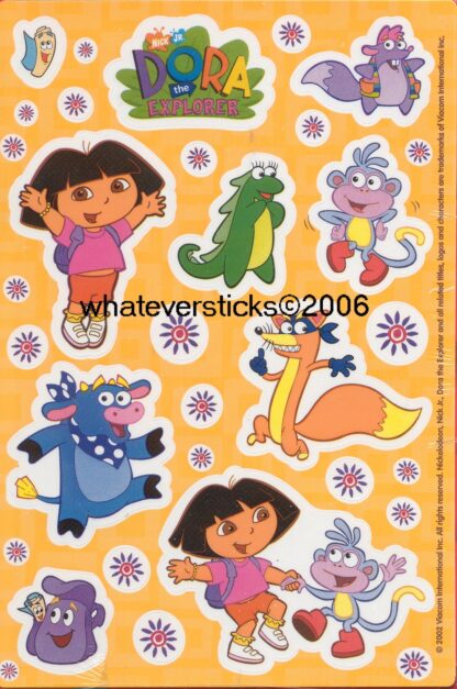 AGC Sniff Sticker Sheet:  Dora (Floral)