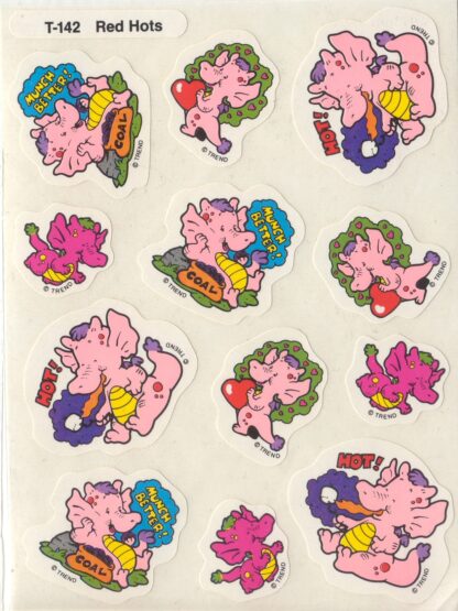 Trend Glossy Die-Cut Sniff Sheet: Red Hots