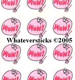 Trend Matte Sniff Sticker Sheet:  Bubblegum