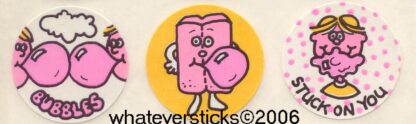 Vintage Eureka Sniff Sticker Strip:  Bubblegum, #1