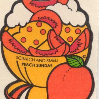 Mello Smello Matte Sniff Sticker-Peach Sundae