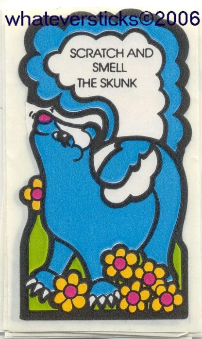 Mello Smello Matte Sniff Sticker-Skunk