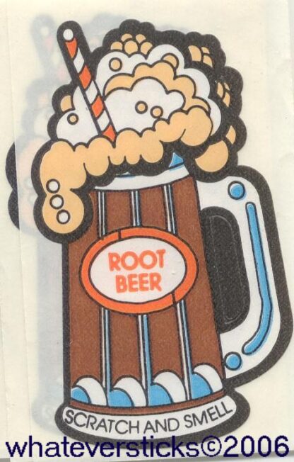 Mello Smello Matte Sniff Sticker-Root Beer, S1