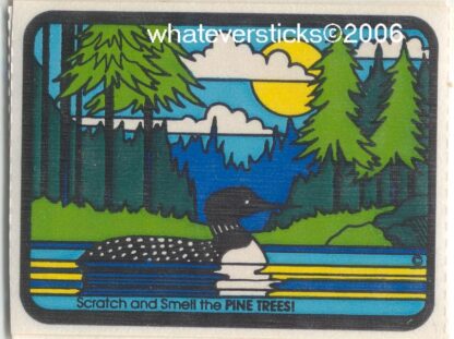 Mello Smello Matte Sniff Sticker-Pine, S2