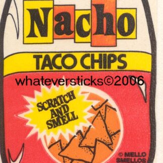 Mello Smello Matte Sniff Sticker-Nacho Chips