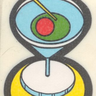 Mello Smello Matte Sniff Sticker-Martini