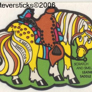 Mello Smello Matte Sniff Sticker-Leather Saddle