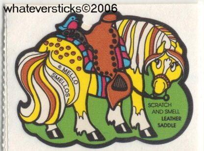 Mello Smello Matte Sniff Sticker-Leather Saddle