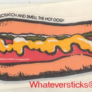 Mello Smello Matte Sniff Sticker-Hot Dog