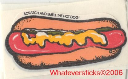 Mello Smello Matte Sniff Sticker-Hot Dog