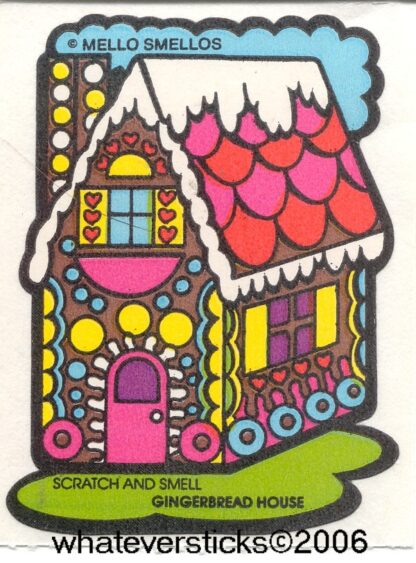 Mello Smello Matte Sniff Sticker-Gingerbread
