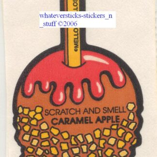 Mello Smello Matte Sniff Sticker-Caramel Apple