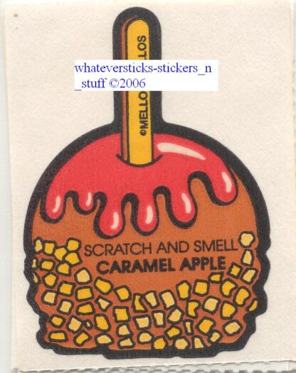 Mello Smello Matte Sniff Sticker-Caramel Apple