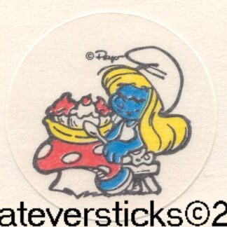 Smurf Matte Sniff Sticker Strip-Banana