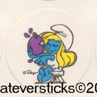 Smurf Matte Sniff Sticker Strip-Grape