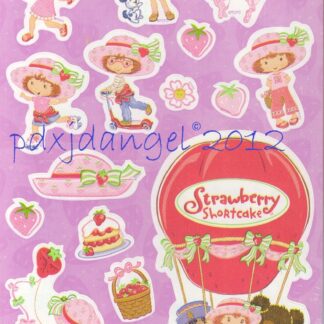 AGC Sniff Sticker Sheet: Strawberry Shortcake (Design 3)