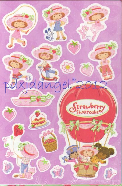 AGC Sniff Sticker Sheet: Strawberry Shortcake (Design 3)