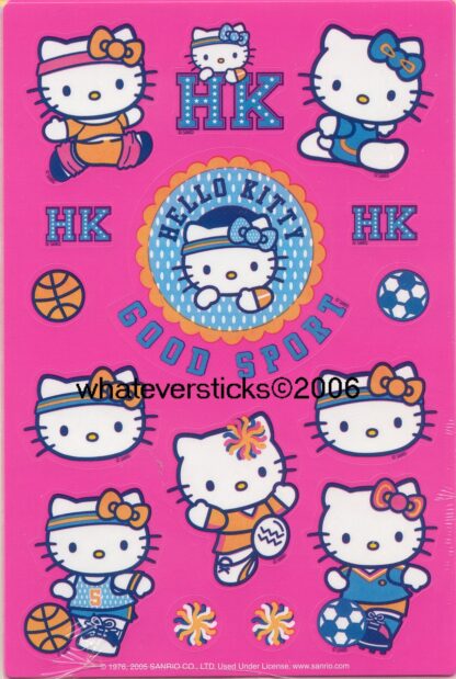 AGC Sniff Sticker Sheet: Hello Kitty (Cotton Candy)