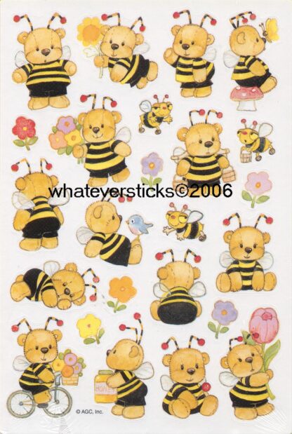 AGC Sniff Sticker Sheet: Bees (Honey)