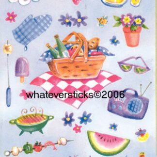 AGC Sniff Sticker Sheet: BBQ (Lemonade)