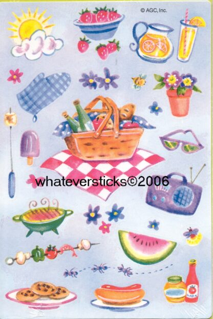 AGC Sniff Sticker Sheet: BBQ (Lemonade)