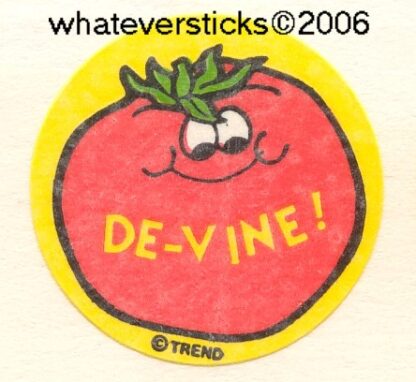 Trend Matte Sniff Sticker-Tomato