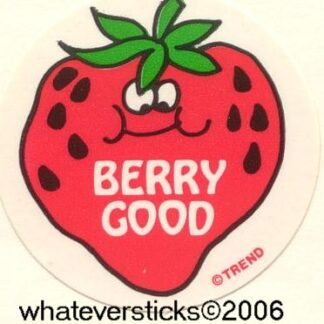 Trend Matte Sniff Sticker-Strawberry