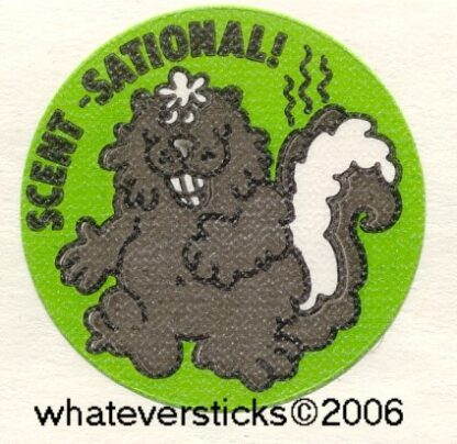 Trend Matte Sniff Sticker-Skunk