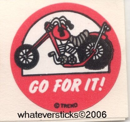 Trend Matte Sniff Sticker-Rubber Tire