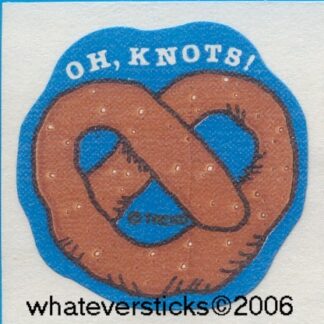 Trend Matte Sniff Sticker-Pretzel (Trend)