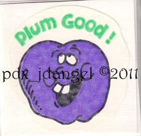 Trend Matte Sniff Sticker-Plum (No Trend)