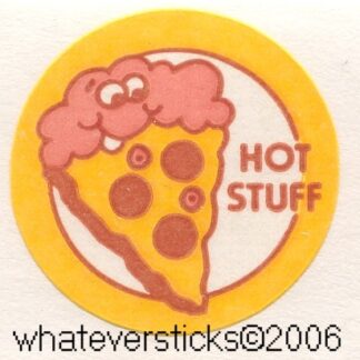 Trend Matte Sniff Sticker-Pizza