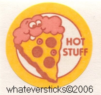 Trend Matte Sniff Sticker-Pizza