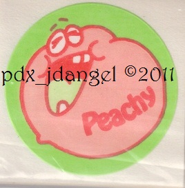 Trend Matte Sniff Sticker-Peach (No Trend)