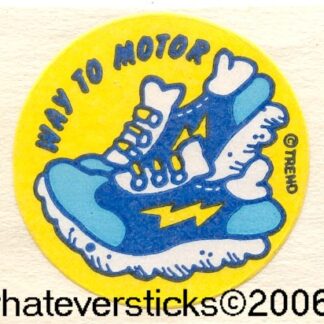 Trend Matte Sniff Sticker-Old Shoe