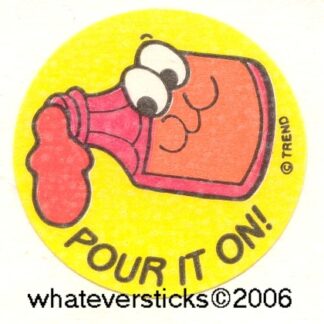 Trend Matte Sniff Sticker-Ketchup