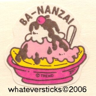Trend Matte Sniff Sticker-Hot Fudge