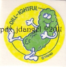 Trend Matte Sniff Sticker-Dill Pickle (Trend)