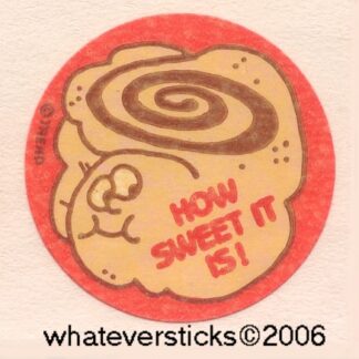 Trend Matte Sniff Sticker-Cinnamon Roll (Trend)