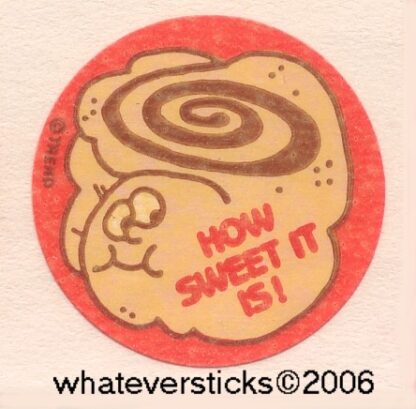 Trend Matte Sniff Sticker-Cinnamon Roll (Trend)