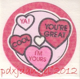 Trend Matte Sniff Sticker-Cherry Hearts (No Trend)