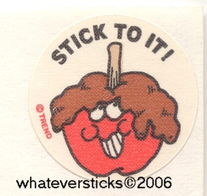 Trend Matte Sniff Sticker-Caramel Apple