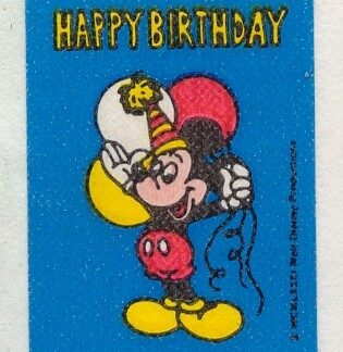 Disney Sniff Sticker: Bubblegum