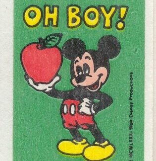 Disney Sniff Sticker: Apple