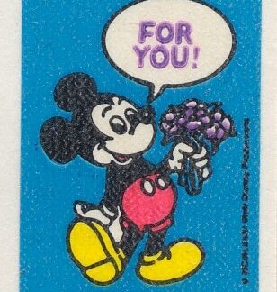 Disney Sniff Sticker: Flowers