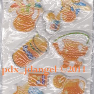 Kool-Aid Puffy Sniff Sticker Sheet: Orange