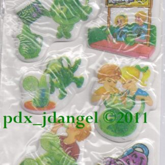Kool-Aid Puffy Sniff Sticker Sheet: Lime