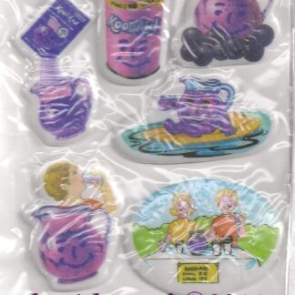 Kool-Aid Puffy Sniff Sticker Sheet: Grape