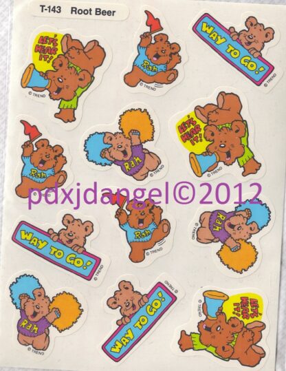 Trend Glossy Die-Cut Sniff Sheet: Root Beer